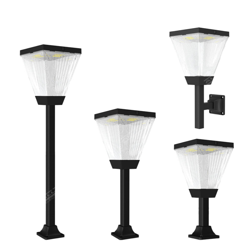 Pretty Unique 4W Square Solar Pathway Light